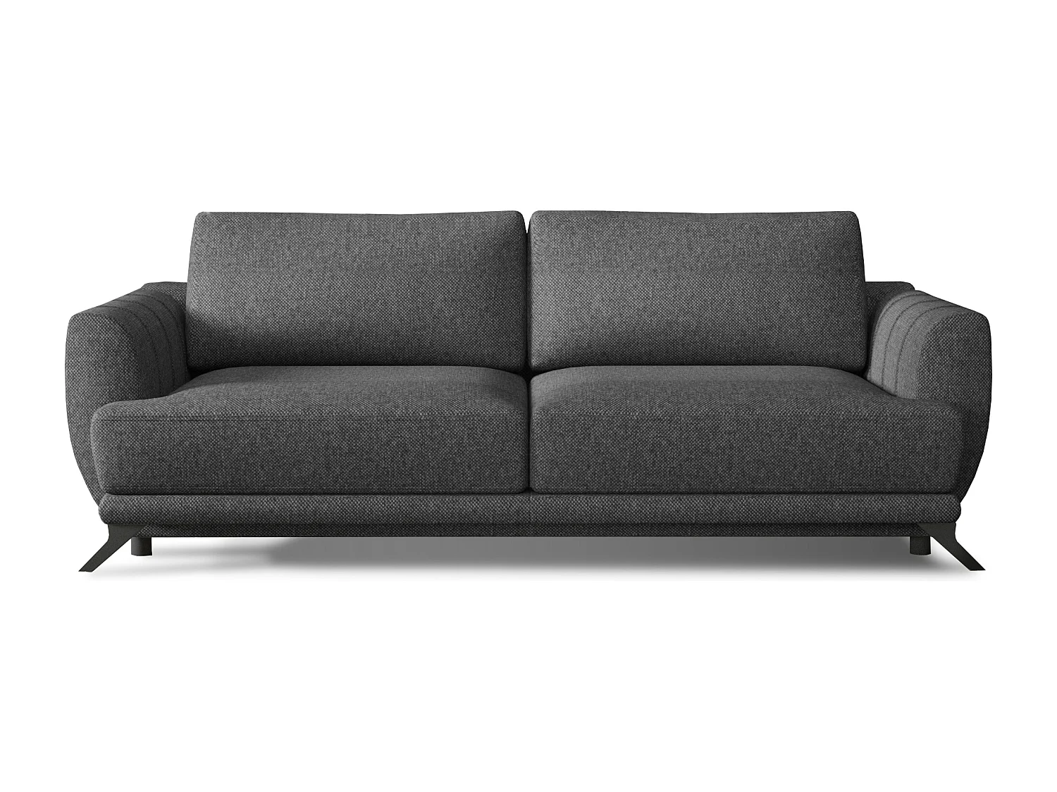 3 Pers. Couch Livano/Stoffbezug/Anthrazit