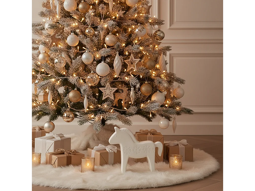 Statue Cheval - Blanc