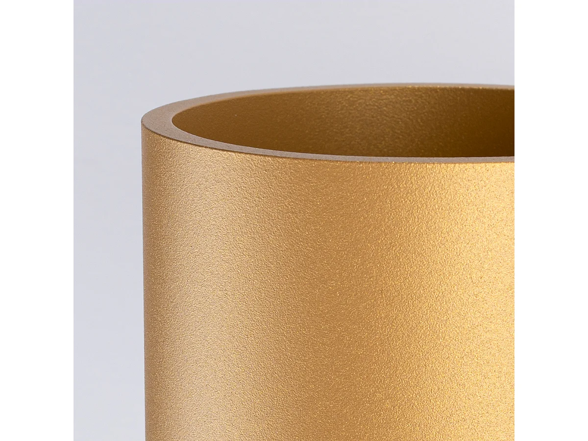 Applique Orbis Minimaliste En Acier - 1 Sources Lumineuses - L.10 X H.10 Cm - Doré