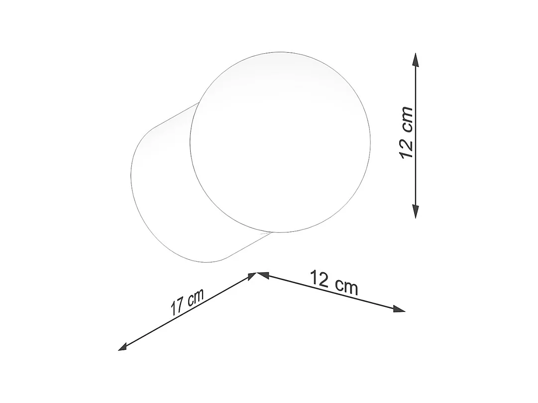 Lámparas De Pared Boomo Moderno De Madera - 1 Fuentes Luminosas - L.12 X A.12 Cm - Madera Natural