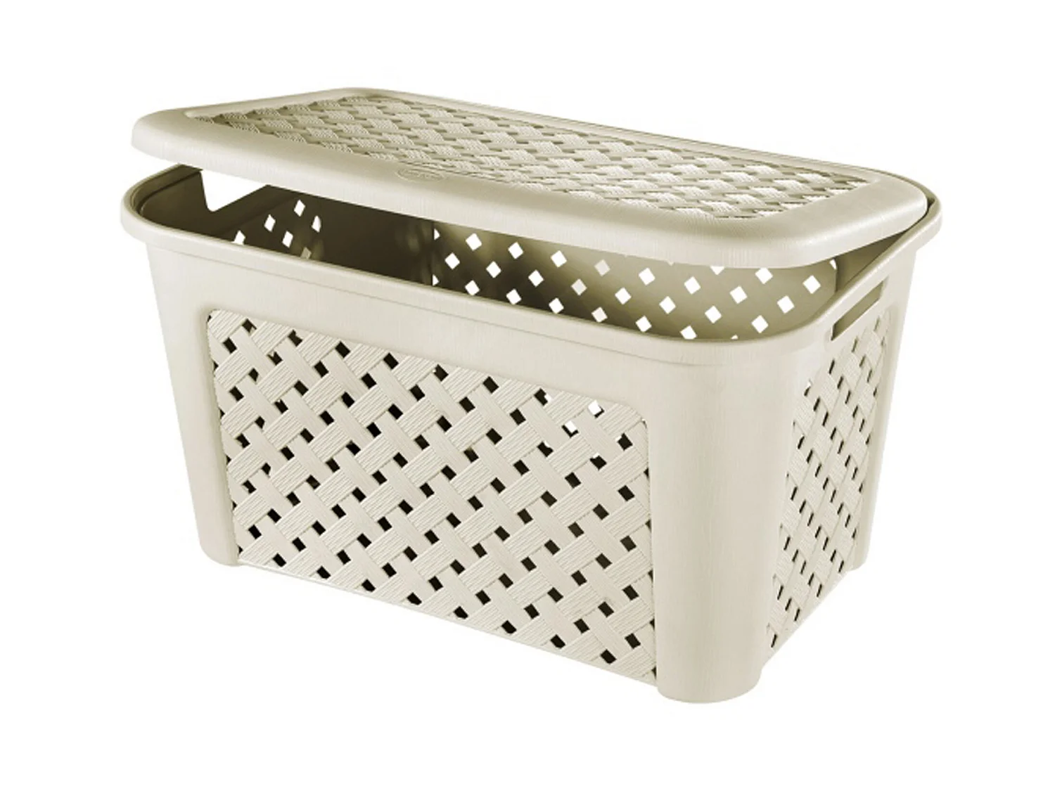 Panier Arianna avec couvercle Modèle Angora