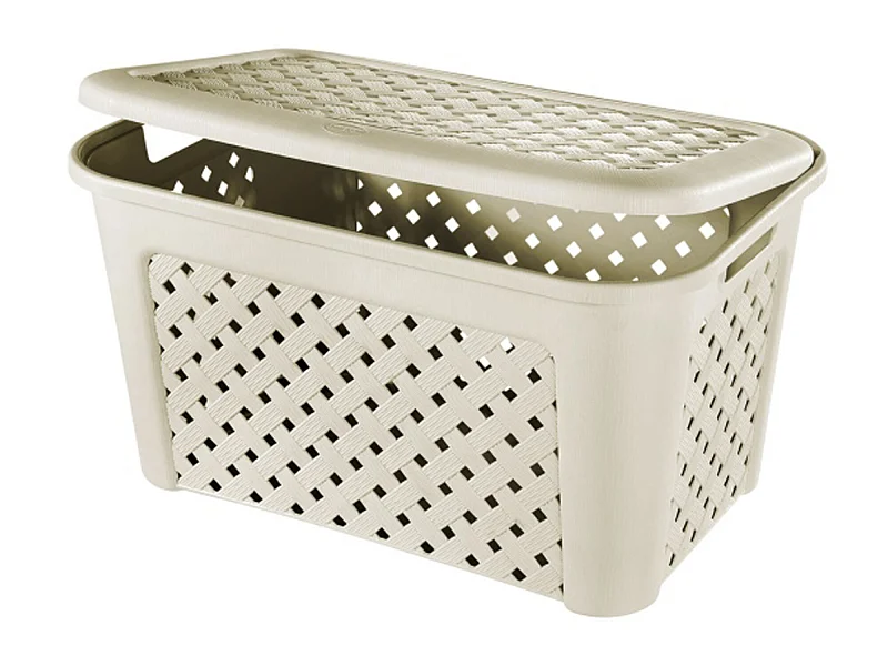 Panier Arianna avec couvercle Modèle Angora