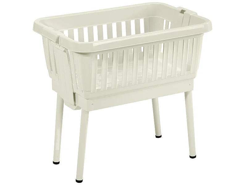Panier à linge  avec pieds pliants
