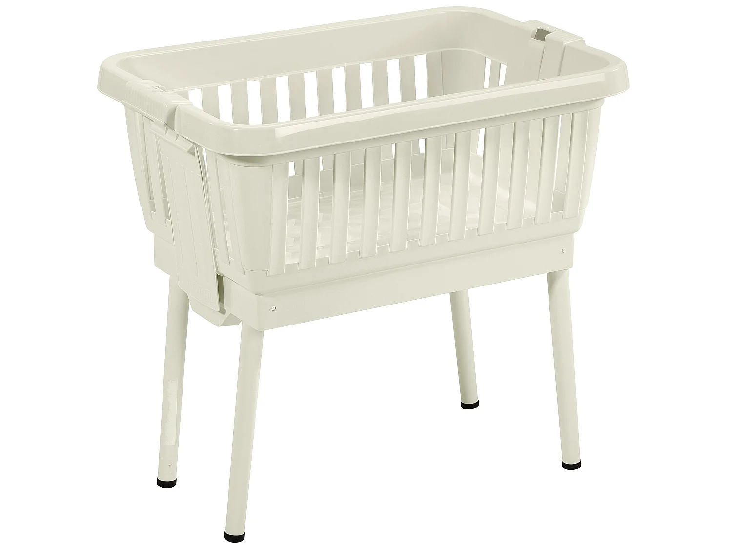 Panier à linge  avec pieds pliants