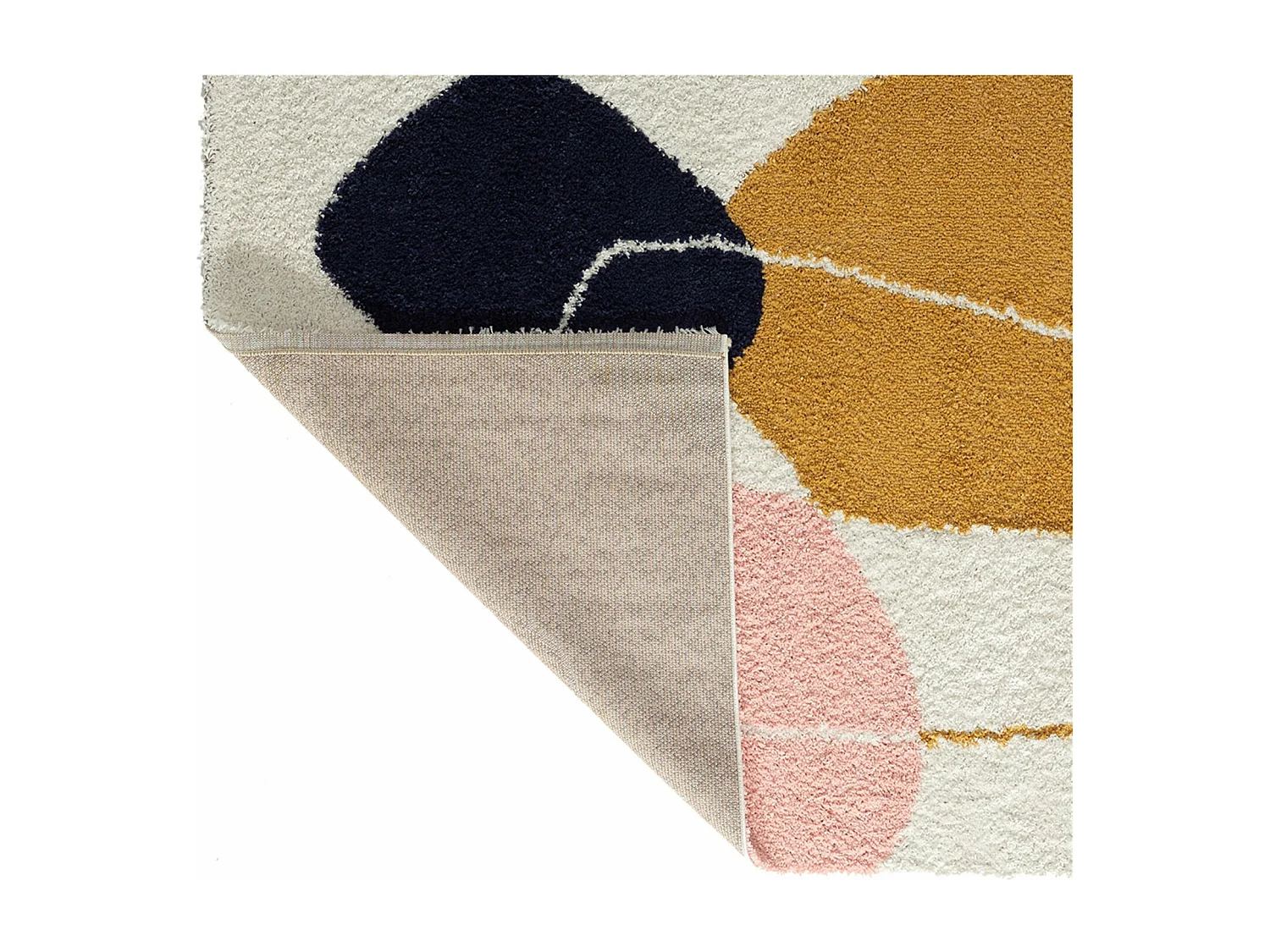 Tapis tissé Intérieur Aquarelle Géométrique - 80 x 140 cm