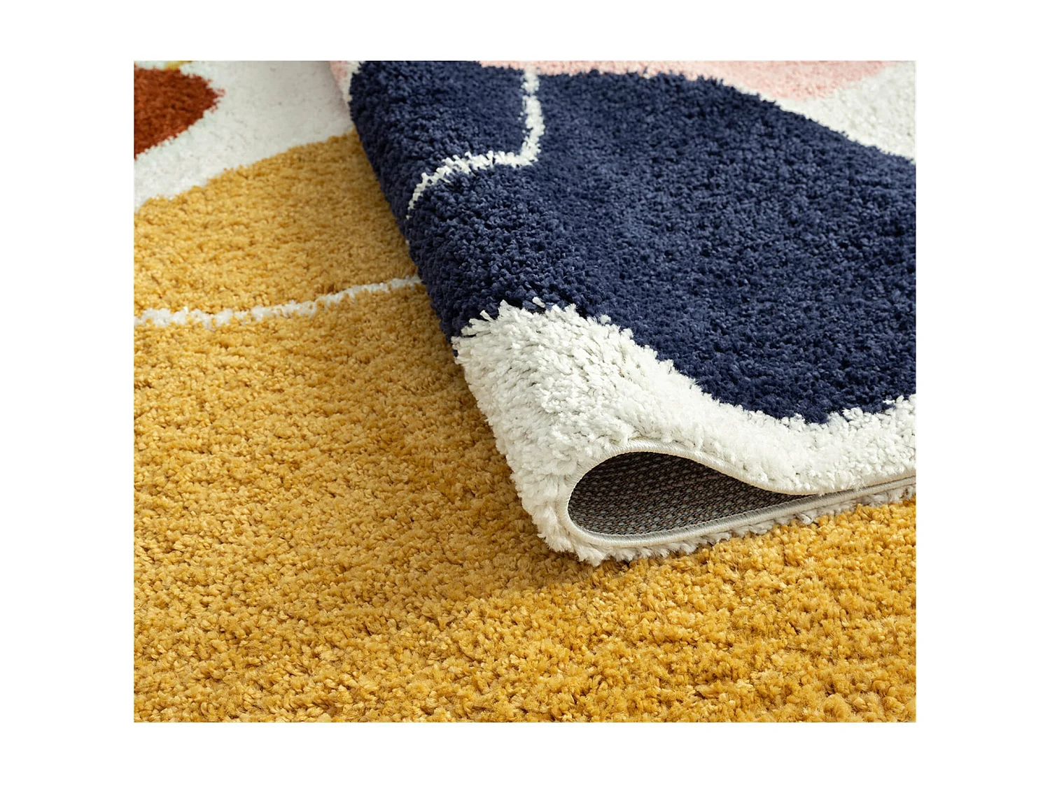 Tapis tissé Intérieur Aquarelle Géométrique - 120 x 160 cm