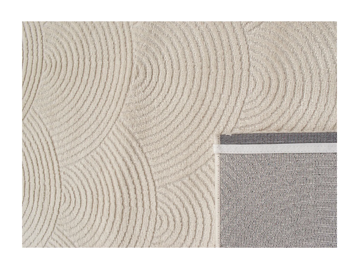 Tapis tissé Intérieur Bianca Graphique - 200 x 290 cm