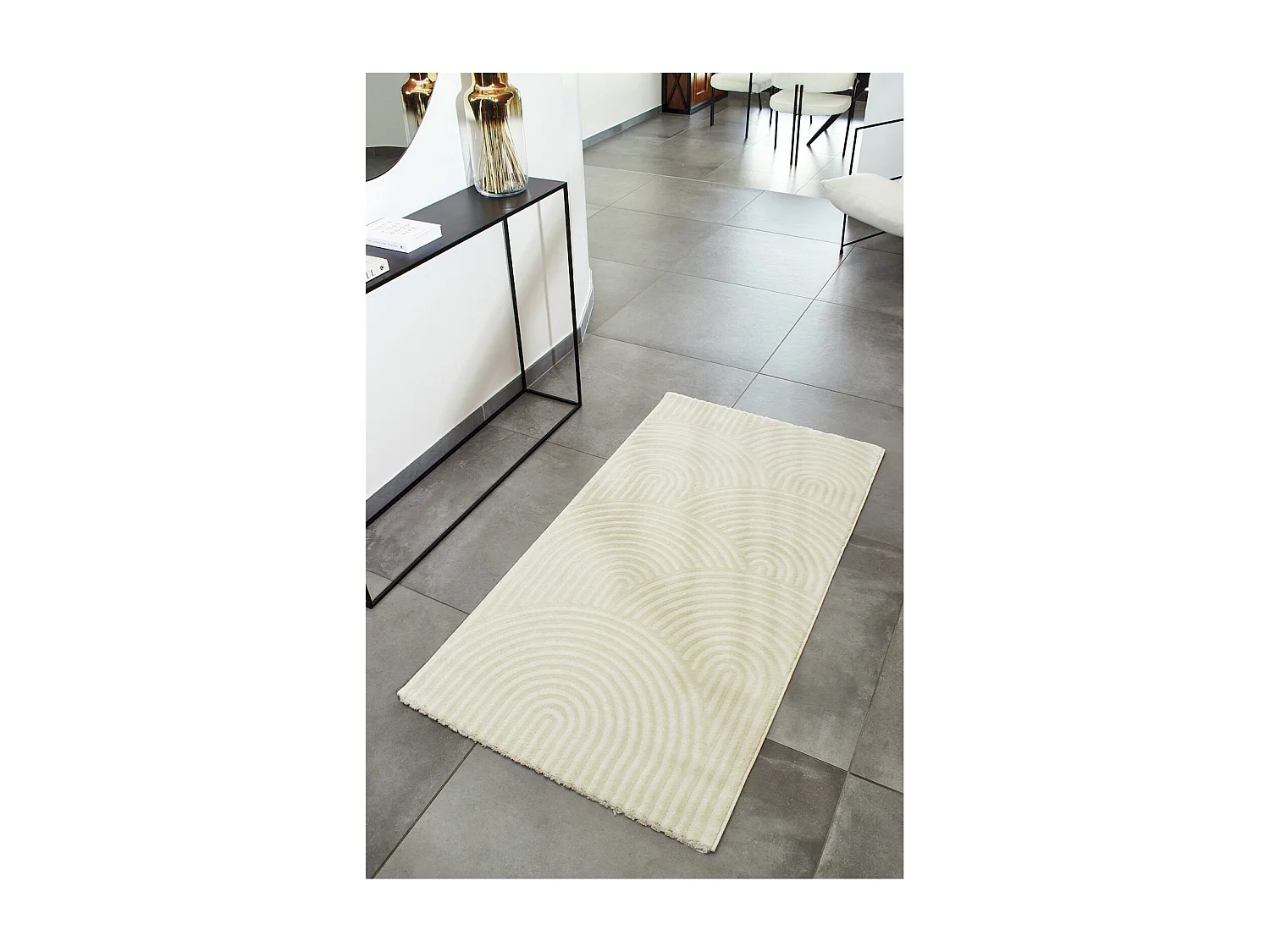 Tapis tissé Intérieur Bianca Graphique - 200 x 290 cm