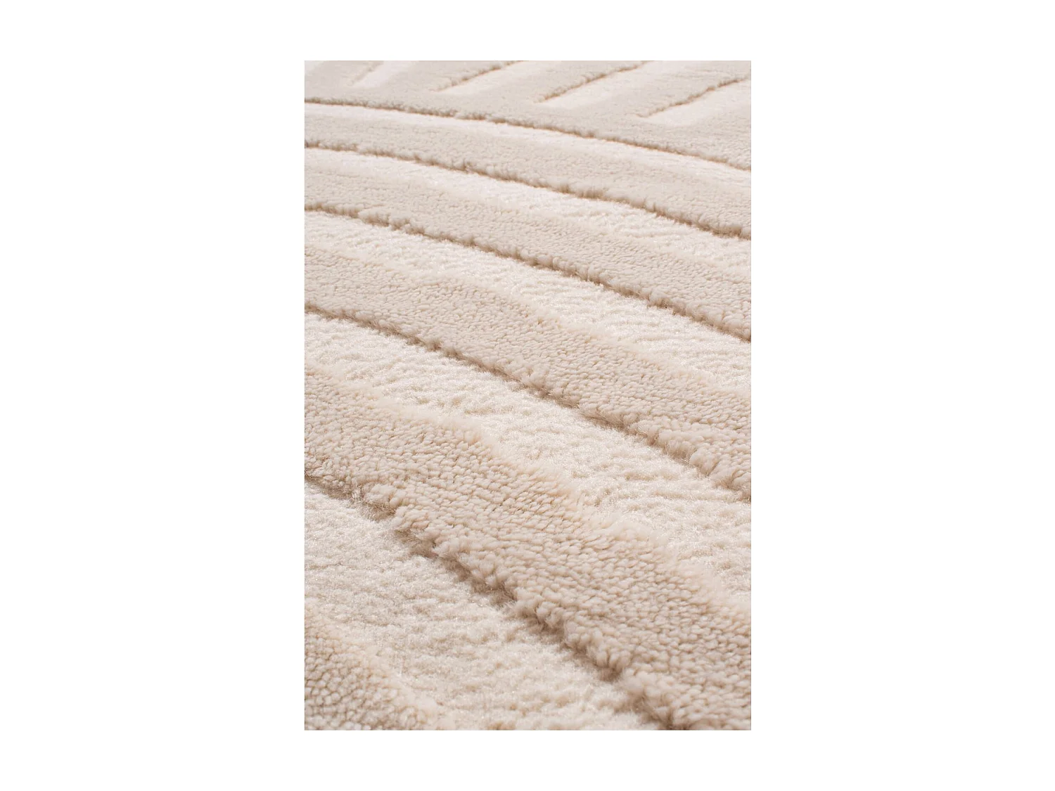 Tapis tissé Intérieur Bianca Graphique - 200 x 290 cm