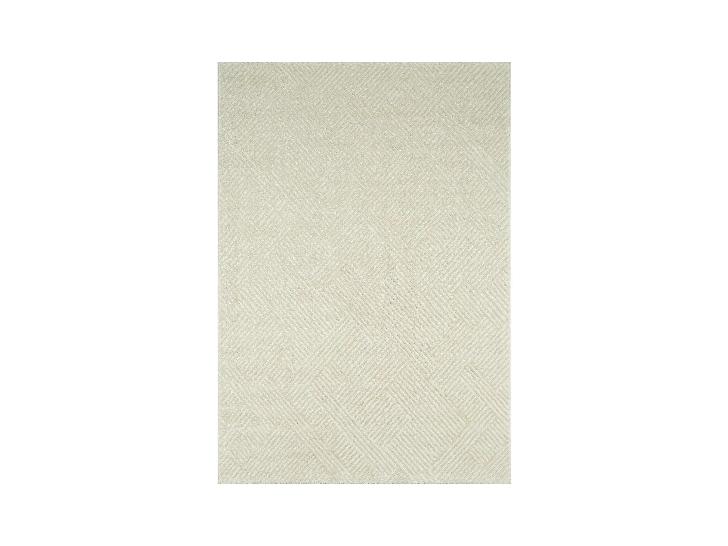 Tapis tissé Intérieur Bianca Graphique - 120 x 160 cm