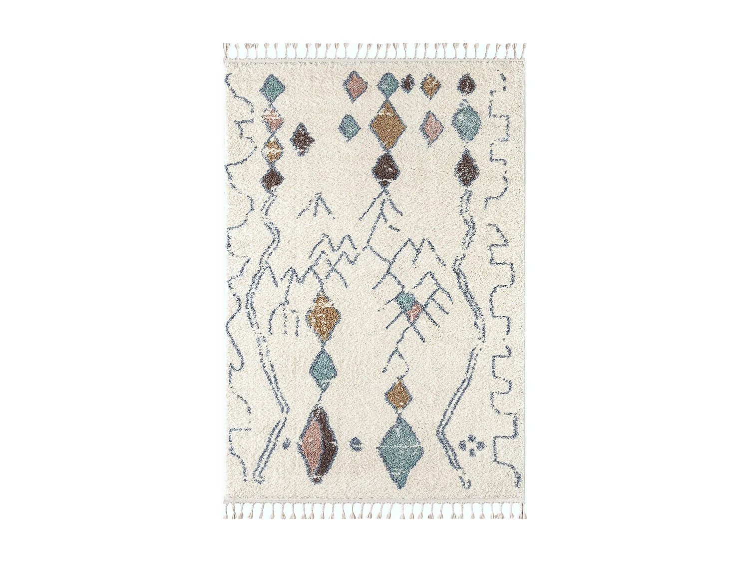 Tapis tissé Intérieur Delya Berbère - 160 x 230 cm