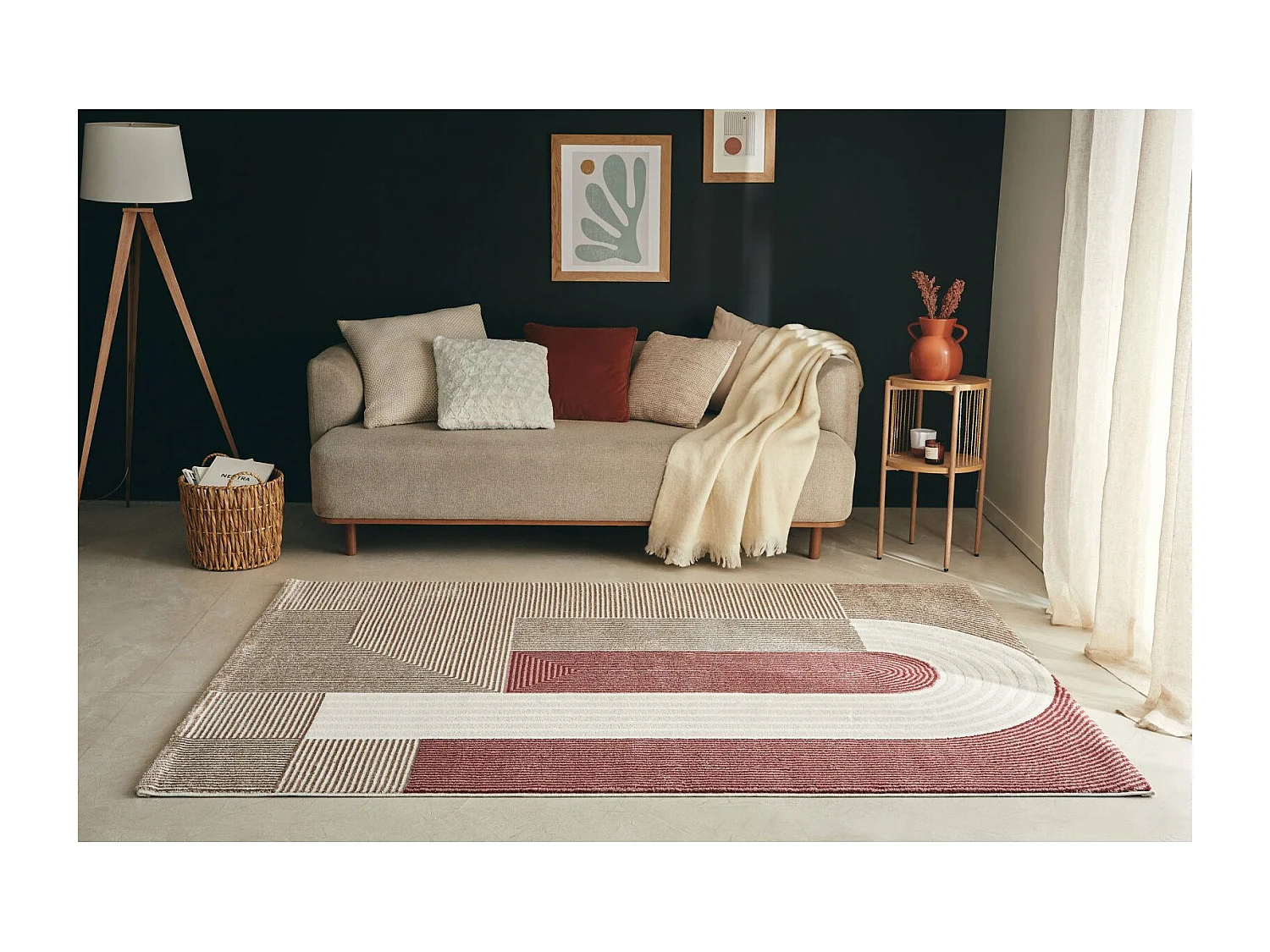 Tapis tissé Intérieur Memphis Moderne - 200 x 290 cm