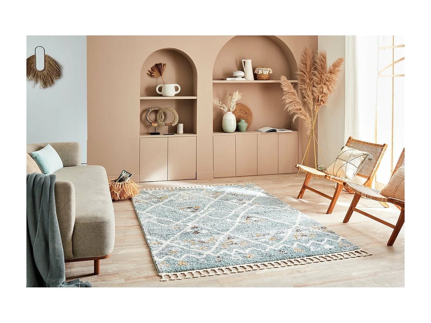 Tapis tissé Intérieur Delya Berbère - 80 x 150 cm