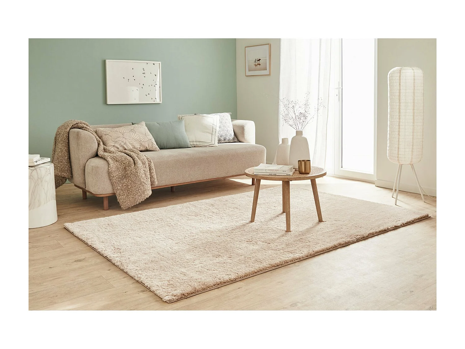 Tapis tissé Intérieur Cosy Uni - 80 x 150 cm