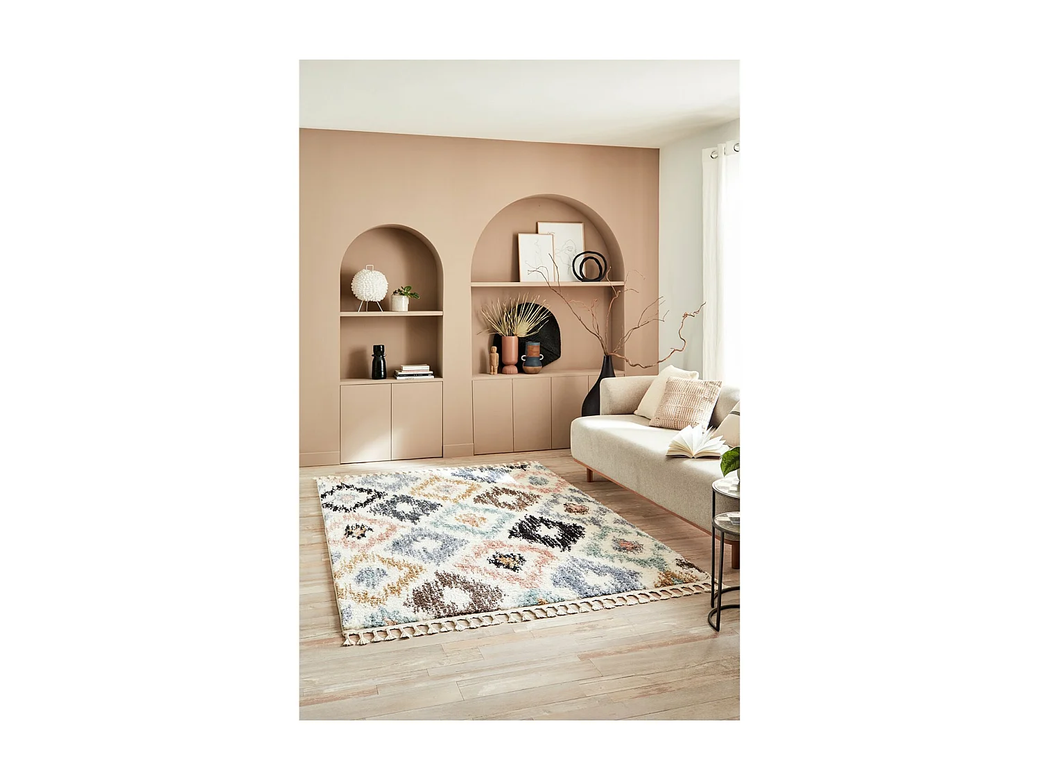 Tapis tissé Intérieur Delya Berbère - 80 x 150 cm