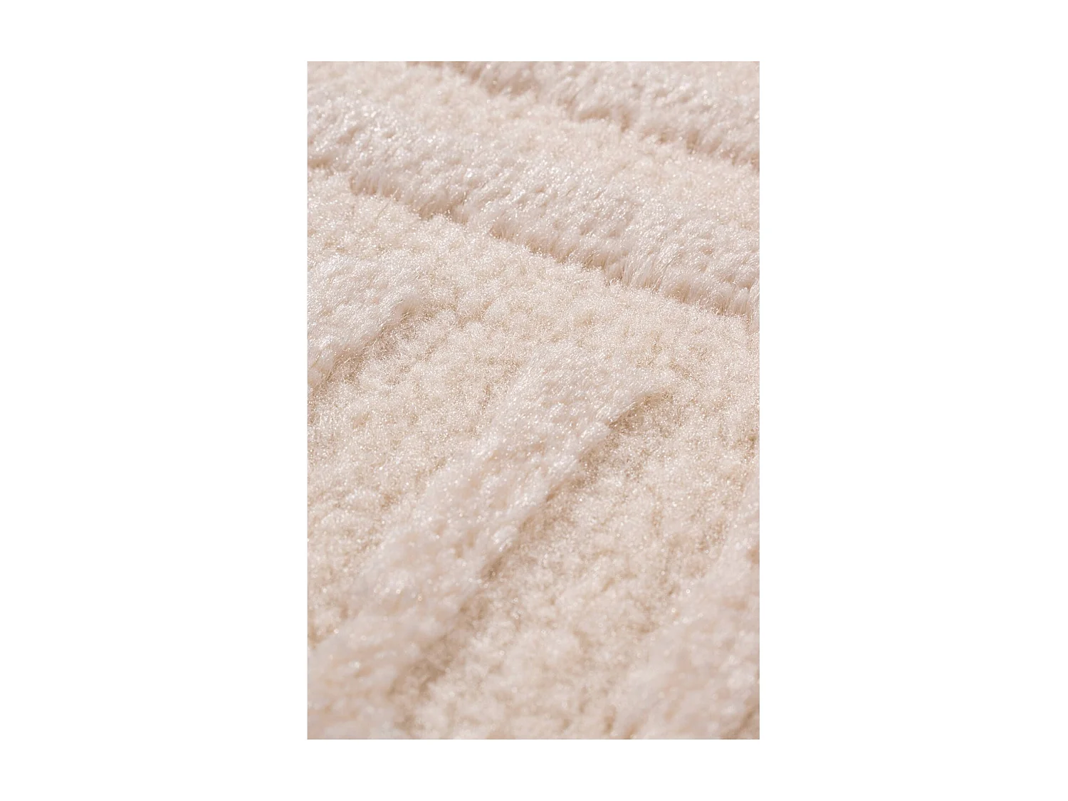 Tapis tissé Intérieur Bianca Graphique - 120 x 160 cm