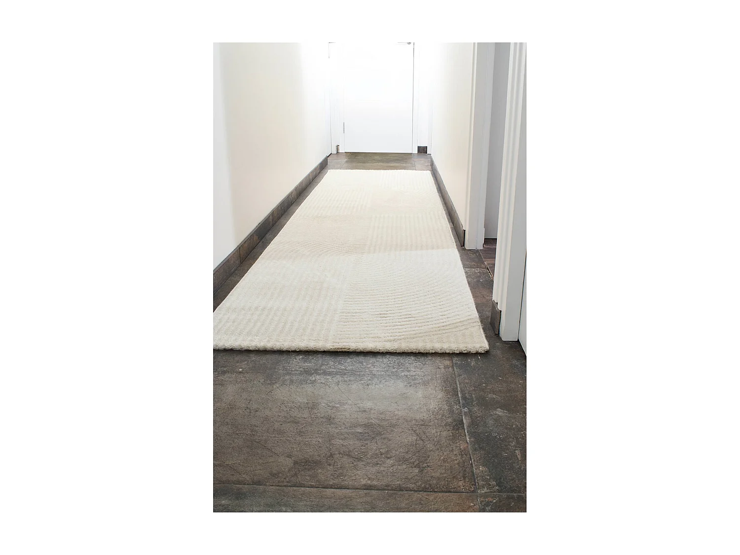 Tapis tissé Intérieur Bianca Graphique - 120 x 160 cm