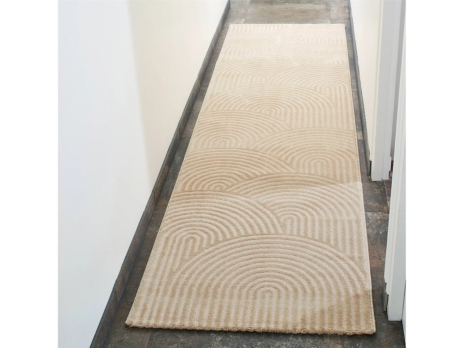 Tapis tissé Intérieur Bianca Graphique - 80 x 150 cm