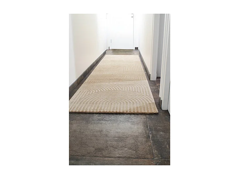 Tapis tissé Intérieur Bianca Graphique - 80 x 150 cm