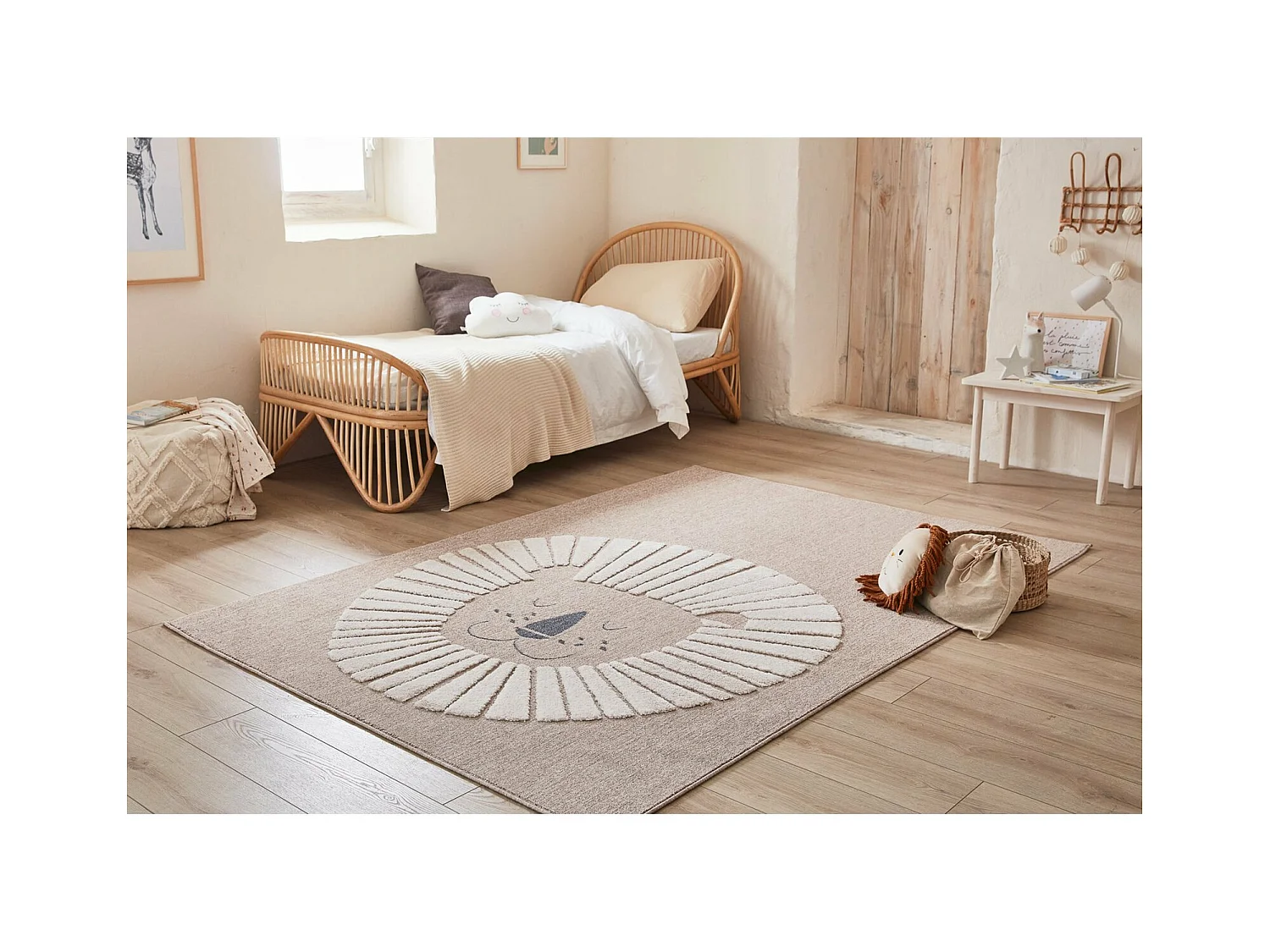 Tapis tissé Intérieur Bambi Lion - 160 x 230 cm