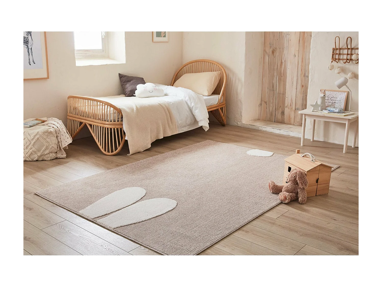 Tapis tissé Intérieur Bambi Lapin - 160 x 230 cm