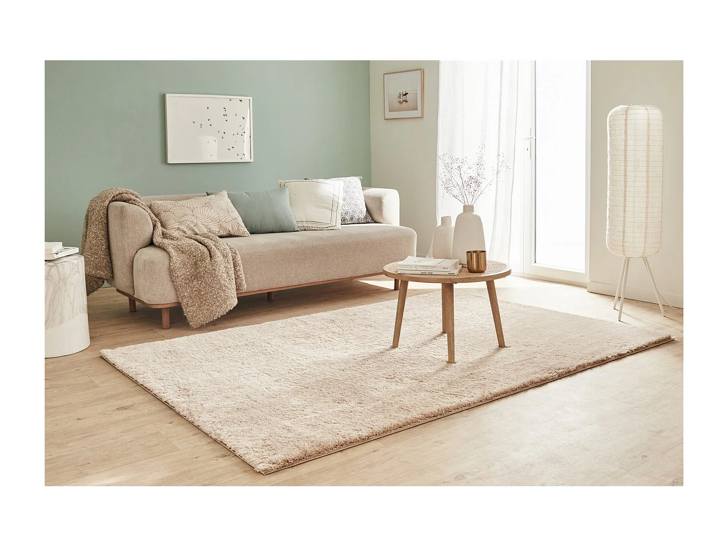 Tapis tissé Intérieur Cosy Uni - 120 x 160 cm