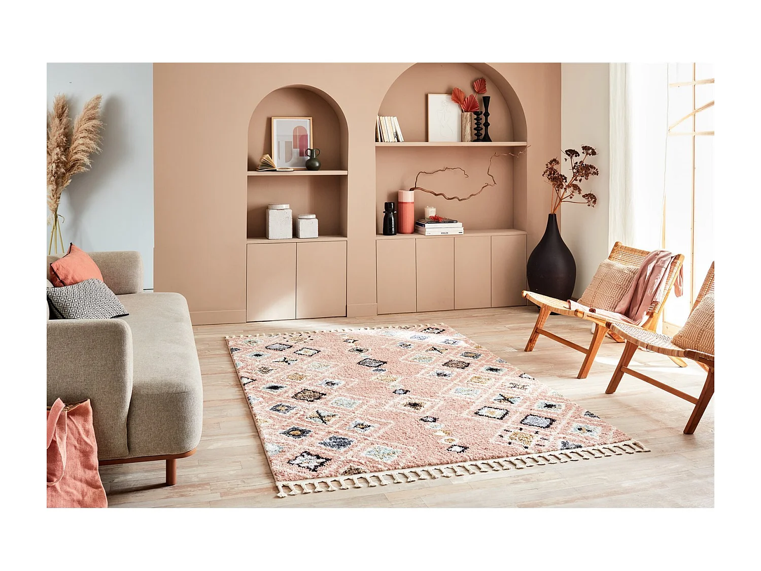 Tapis tissé Intérieur Delya Berbère - 200 x 290 cm