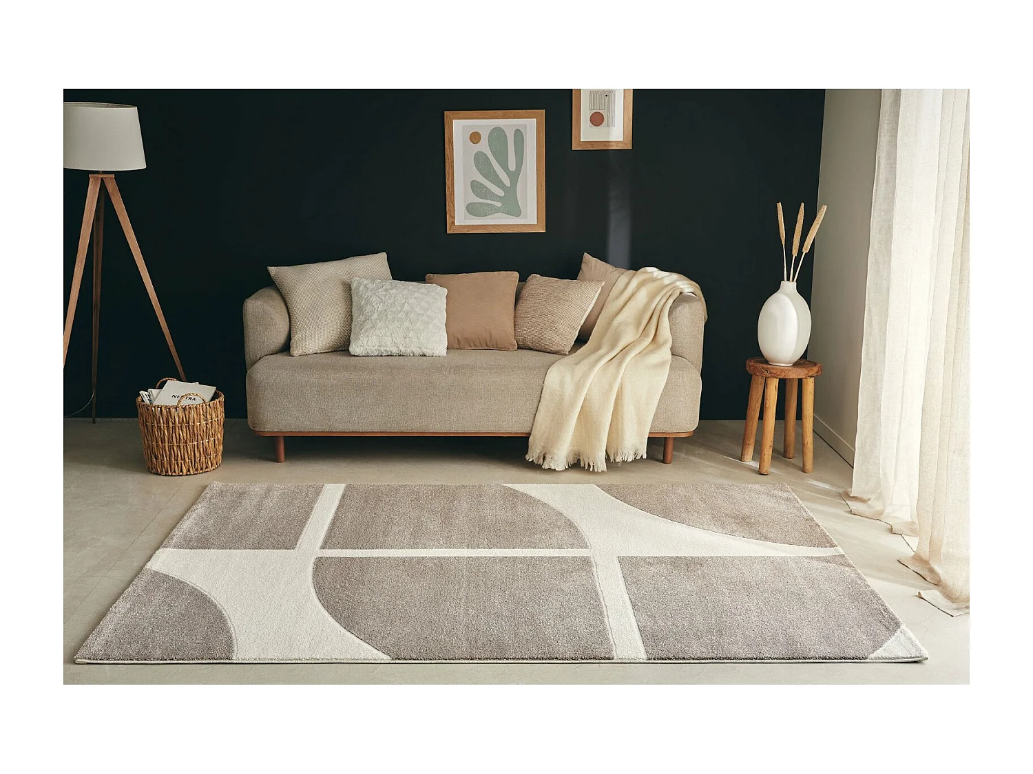 Tapis tissé Intérieur Memphis Moderne - 80 x 150 cm