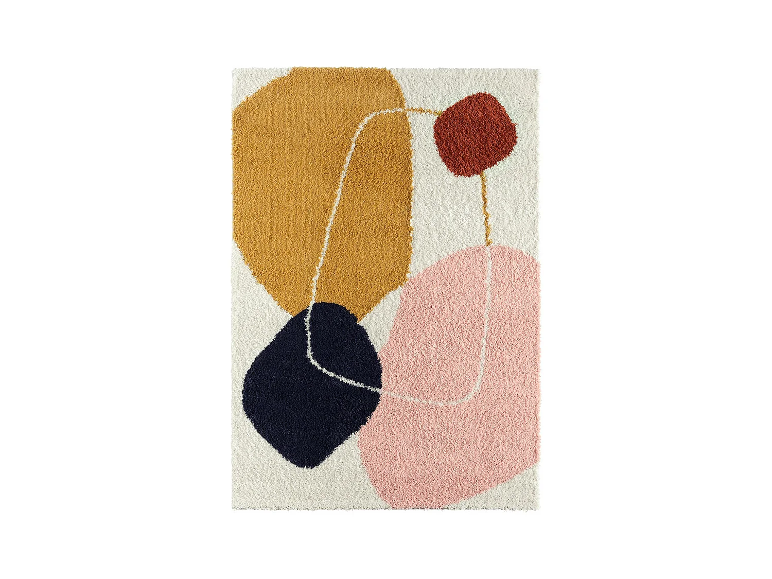 Tapis tissé Intérieur Aquarelle Géométrique - 160 x 230 cm