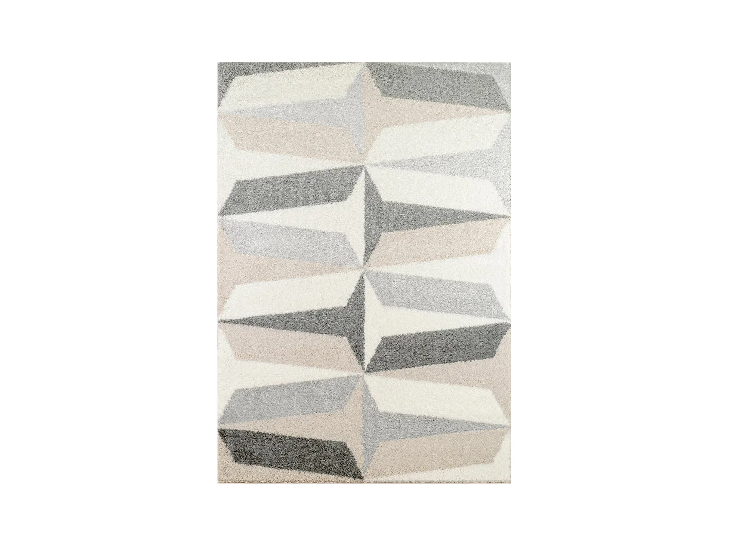 Tapis tissé Intérieur Karena Géométrique - 80 x 150 cm