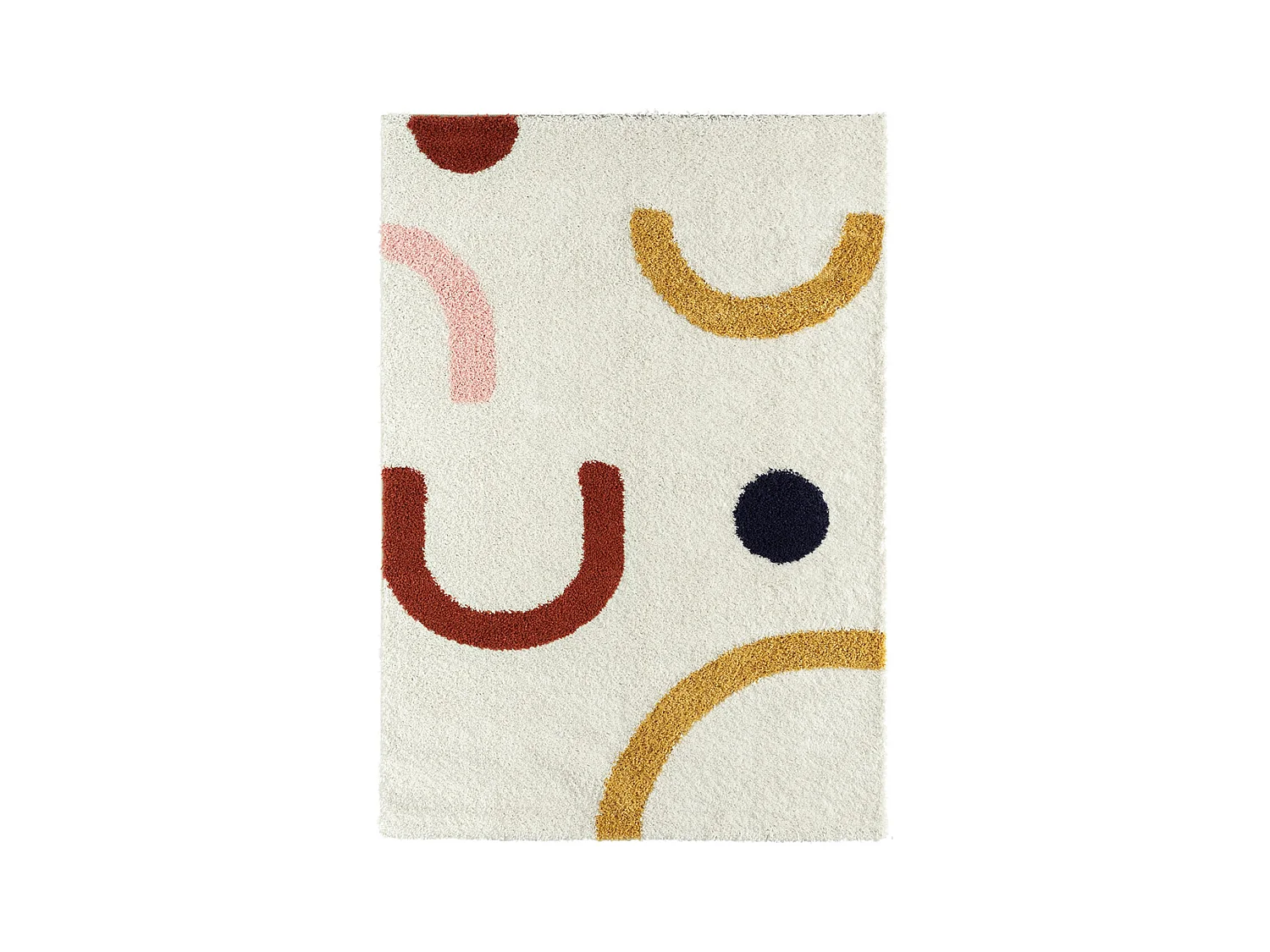 Tapis tissé Intérieur Aquarelle Ludique - 120 x 160 cm