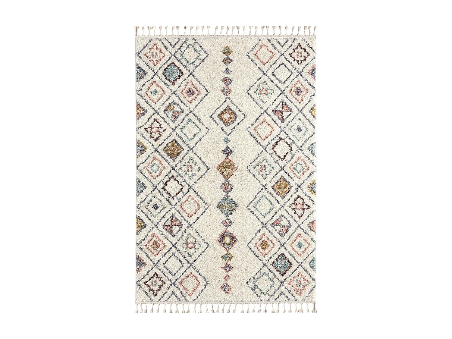 Tapis tissé Intérieur Delya Berbère - 80 x 150 cm