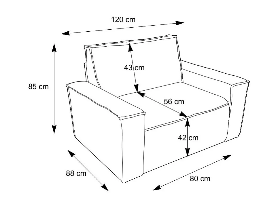 Fauteuil van lichtpaars ribfluweel AMELIA