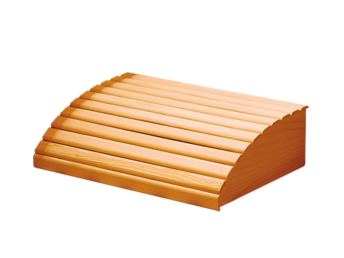 Poggiatesta 30 x 20,5 x 75cm FRANCE SAUNA - per Sauna Comodo poggiatesta ergonomico in legno Sauna - SN-AC-TETETE