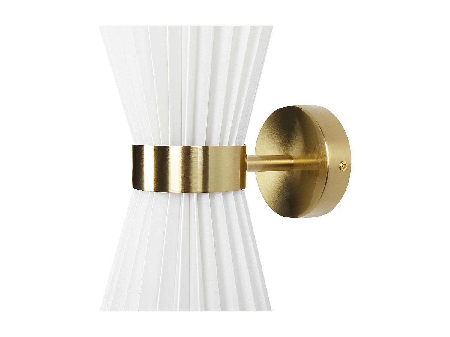 Lot de 2 lampes murales TELANG Coton Blanc