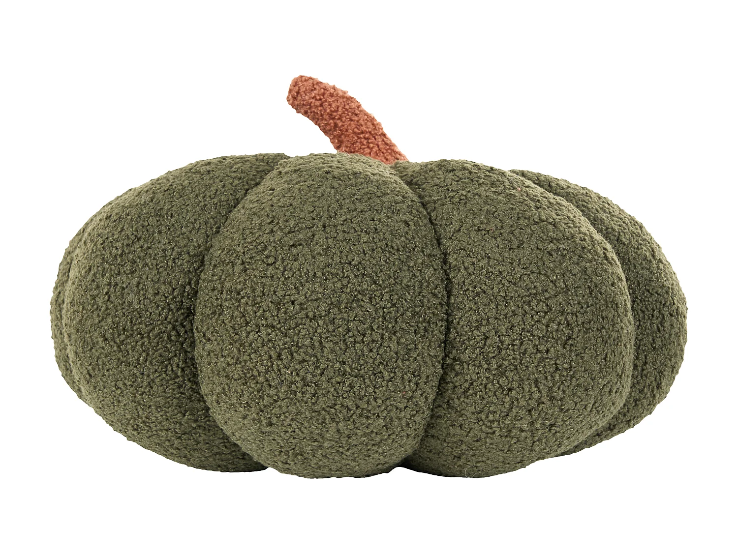 Coussin bouclé en forme de citrouille verte ⌀ 35 cm MUNCHKIN