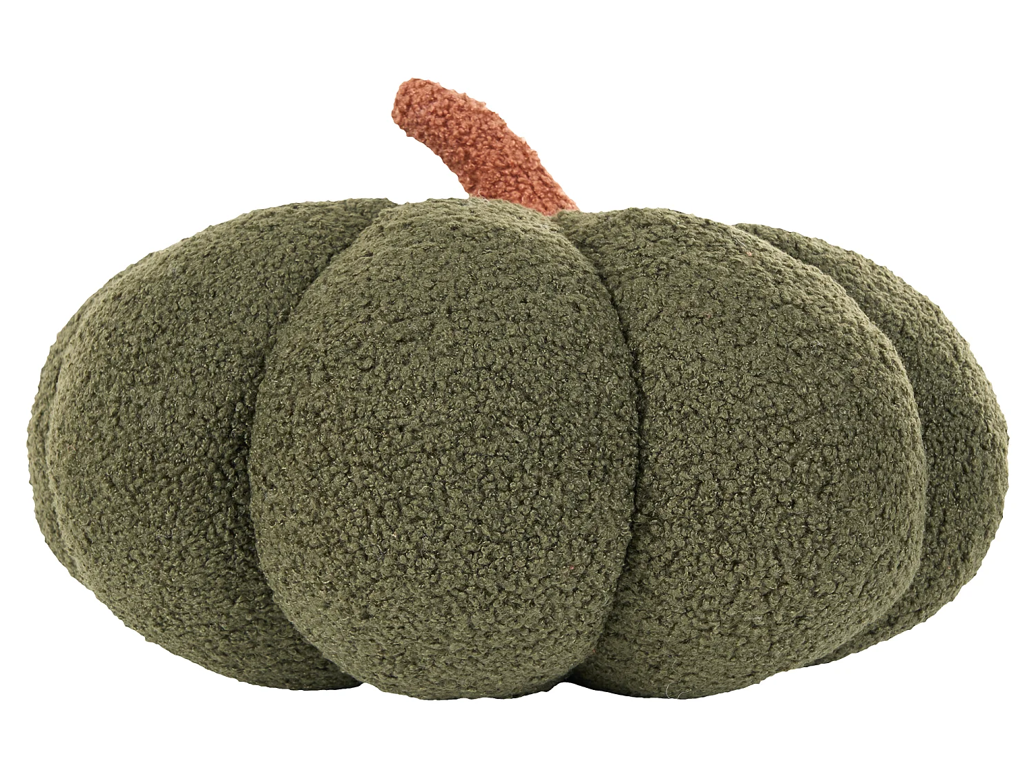 Coussin bouclé en forme de citrouille verte ⌀ 35 cm MUNCHKIN