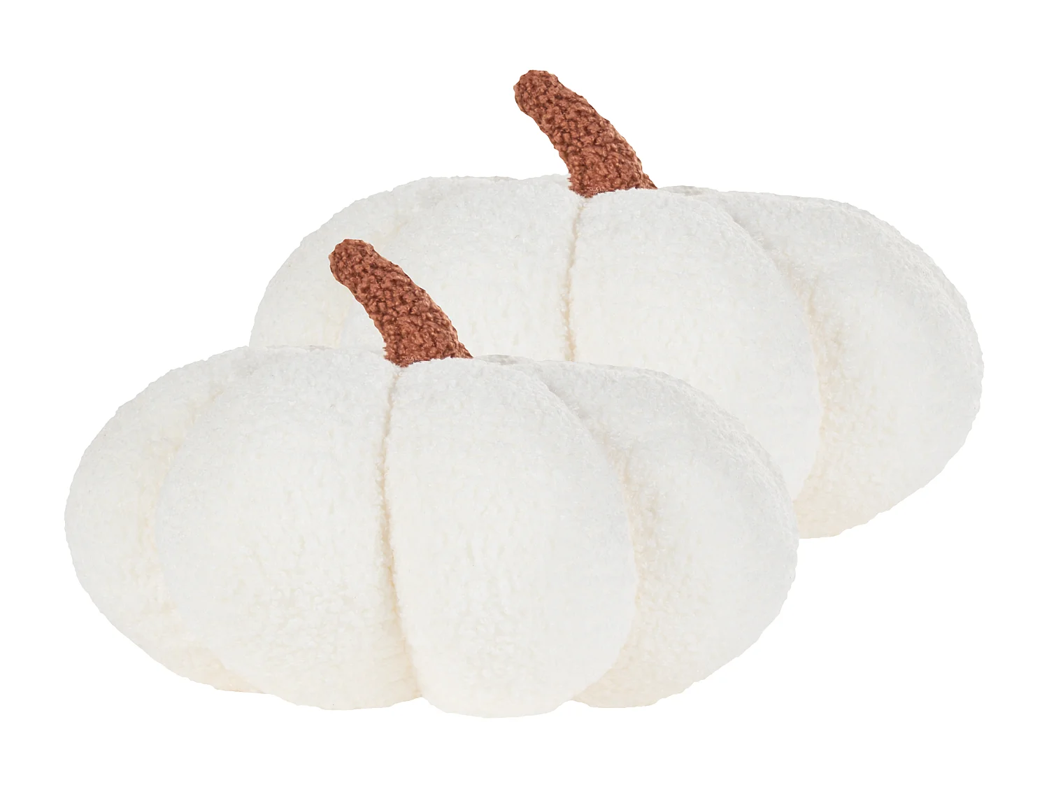 Set di 2 cuscini decorativi bouclé bianco ⌀ 28 cm MUNCHKIN