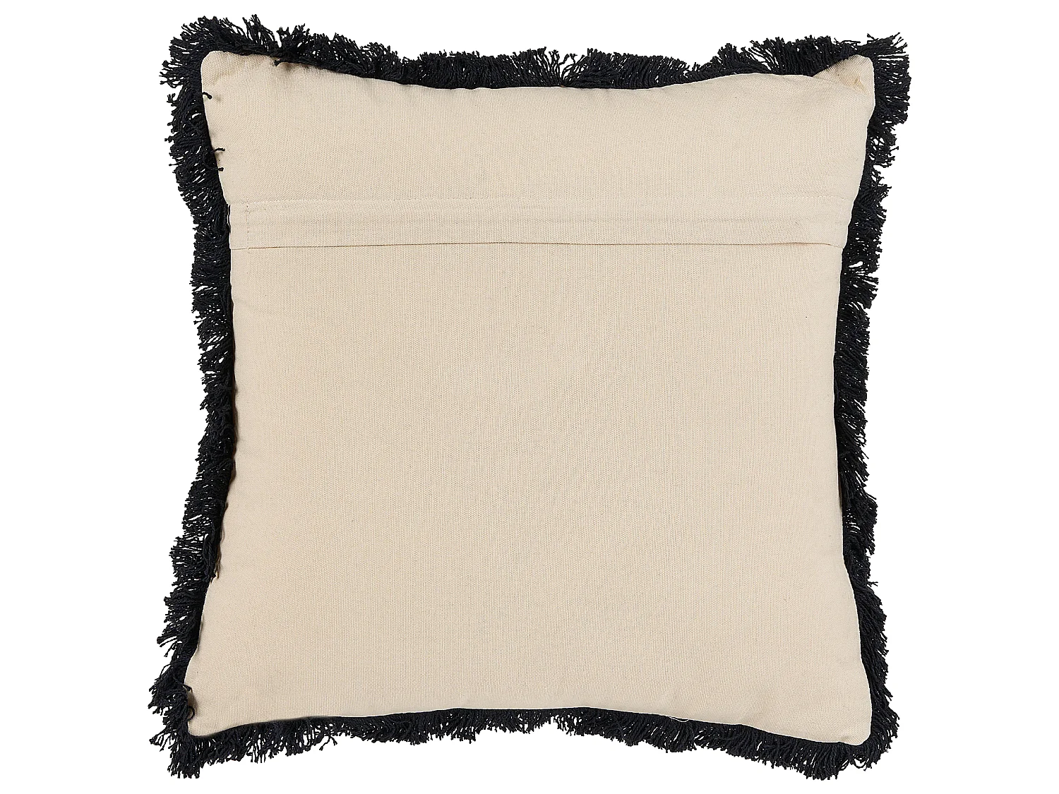 Set med 2 prydnadskuddar BANNU 45 x 45 cm Bouclé Beige