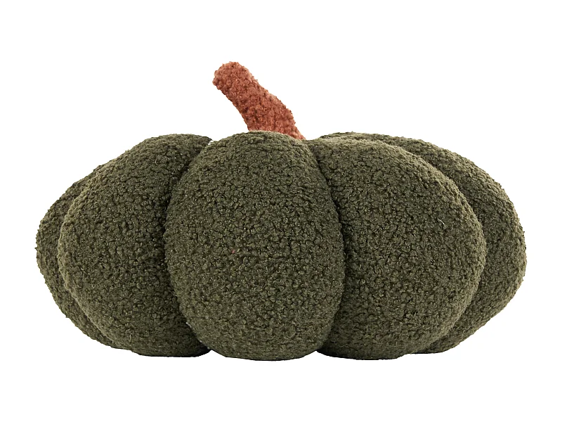 Coussin bouclé en forme de citrouille verte ⌀ 28 cm MUNCHKIN