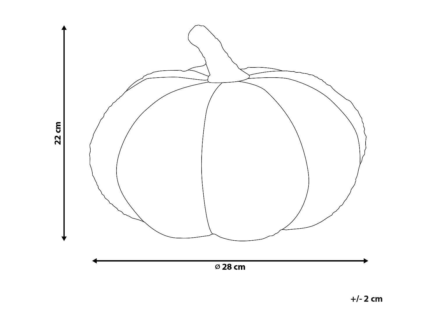 Sierkussen pompoen bouclé groen ⌀ 28 cm MUNCHKIN