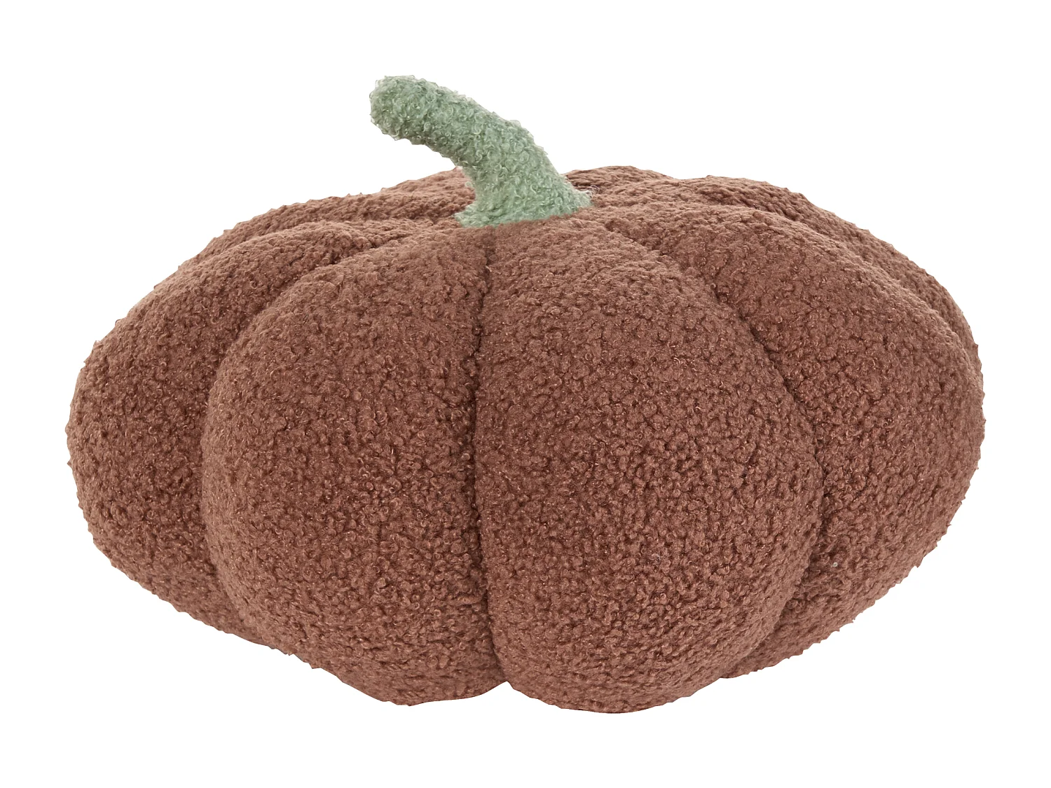 Sierkussen set van 2 pompoen bouclé bruin ⌀ 28 cm MUNCHKIN