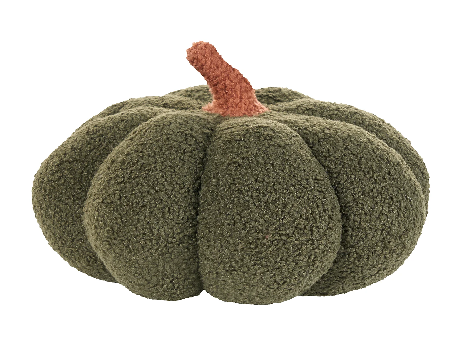 Set van 2 decoratieve kussens MUNCHKIN Bouclé 28 x 28 cm Donkergroen Effen