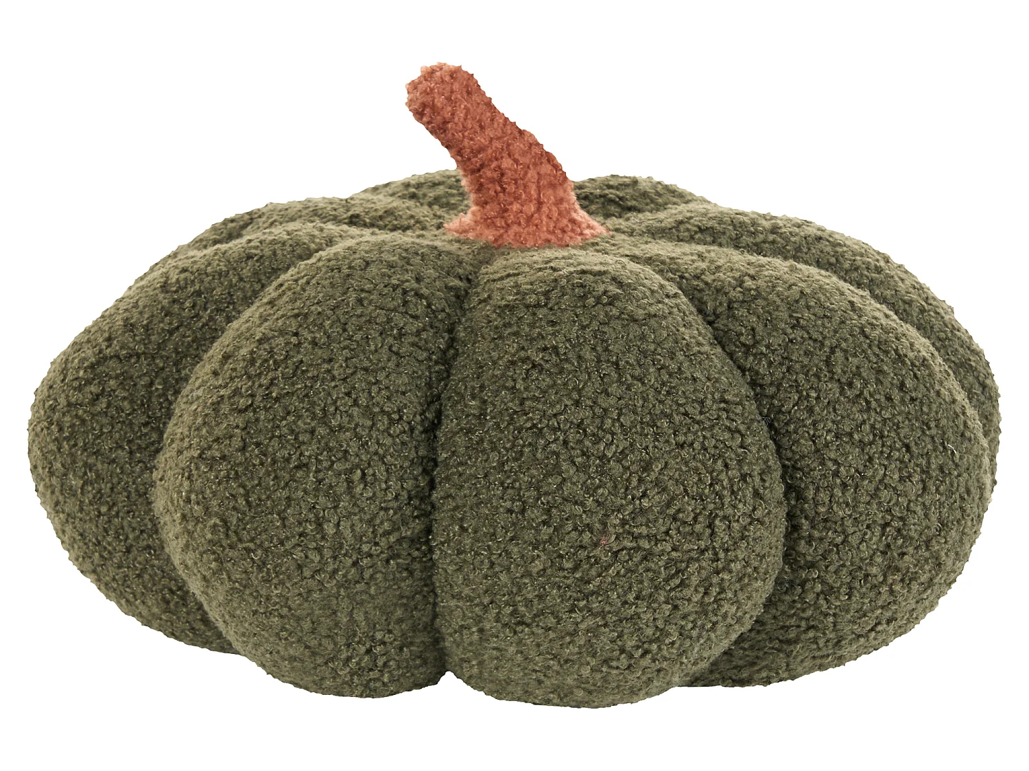 Lot de 2 coussins décoratifs MUNCHKIN Bouclé 28 x 28 cm Vert foncé Unicolore