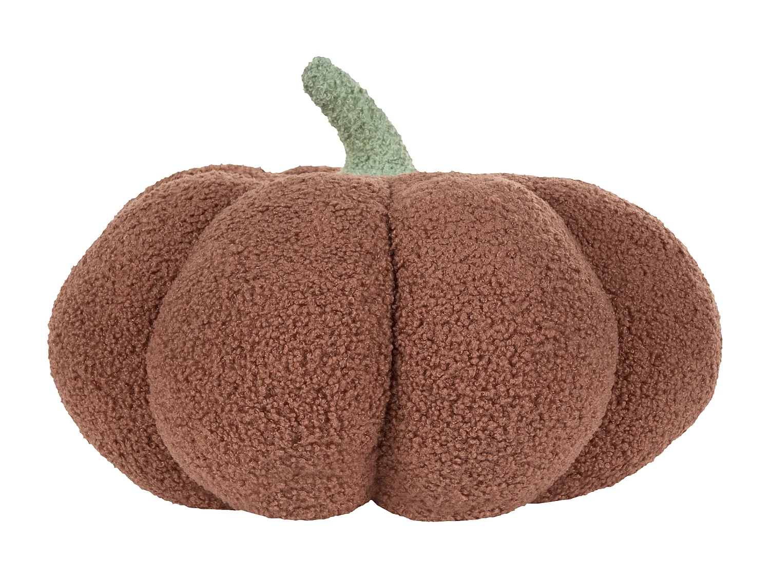 Sierkussen pompoen bouclé bruin ⌀ 35 cm MUNCHKIN