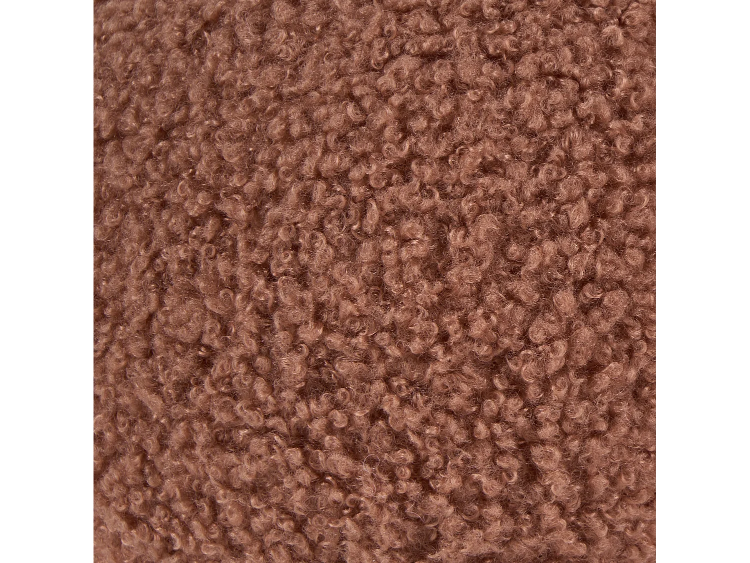 Coussin MUNCHKIN Bouclé 35 x 35 cm Marron Unicolore
