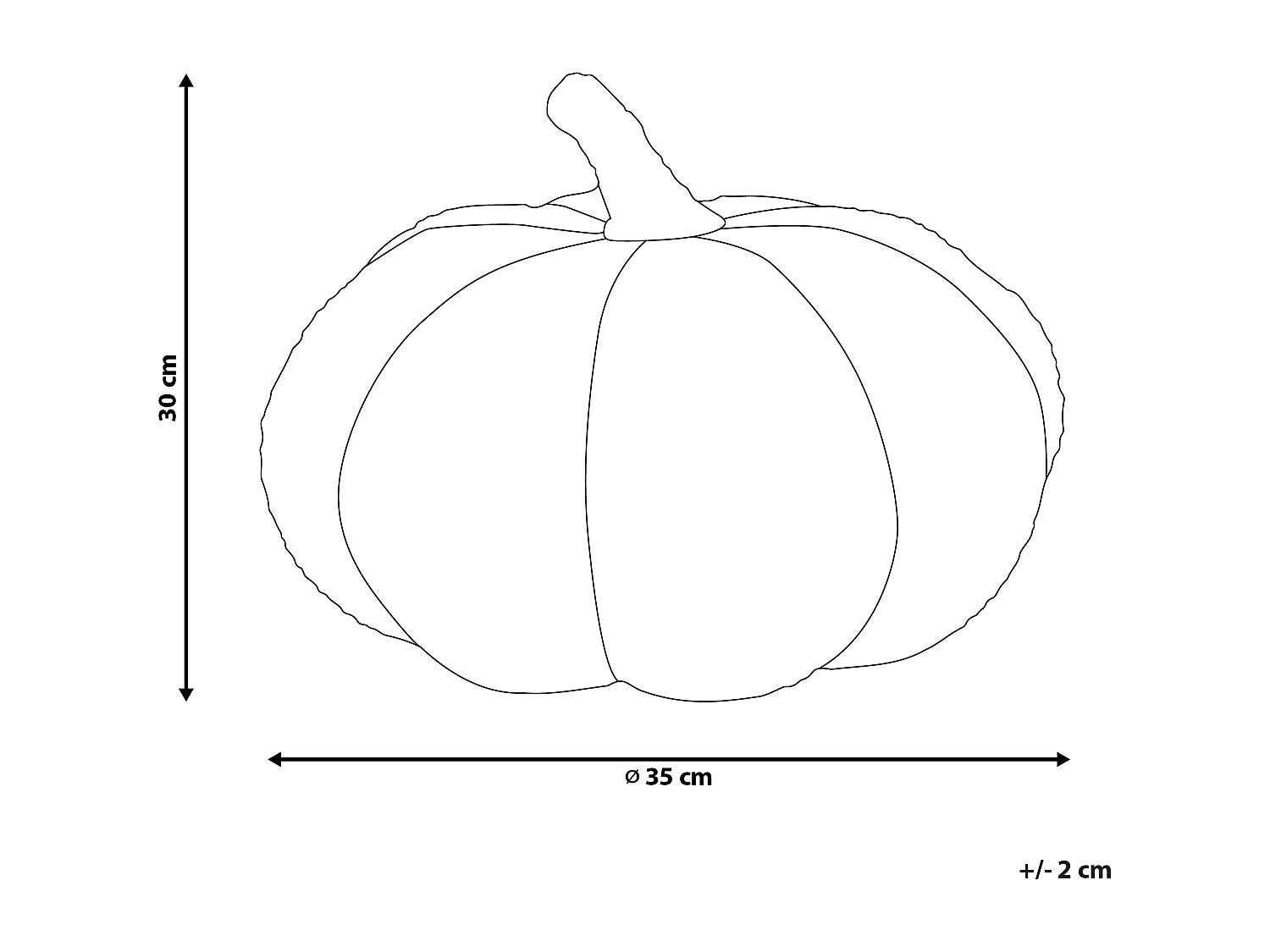 Coussin MUNCHKIN Bouclé 35 x 35 cm Marron Unicolore