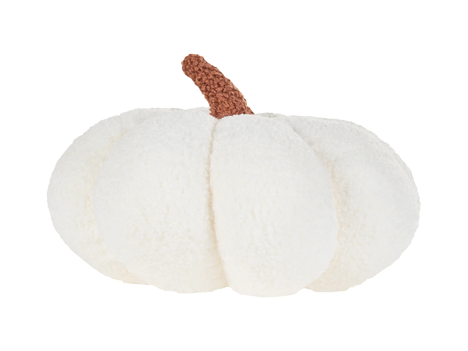 Sierkussen pompoen bouclé wit ⌀ 28 cm MUNCHKIN