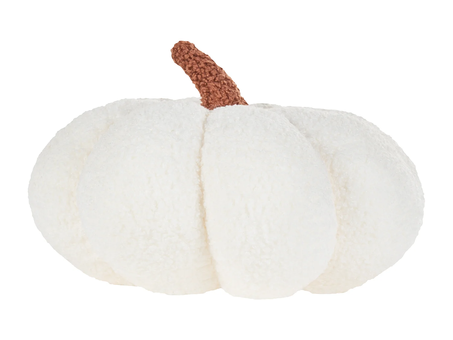 Sierkussen pompoen bouclé wit ⌀ 28 cm MUNCHKIN