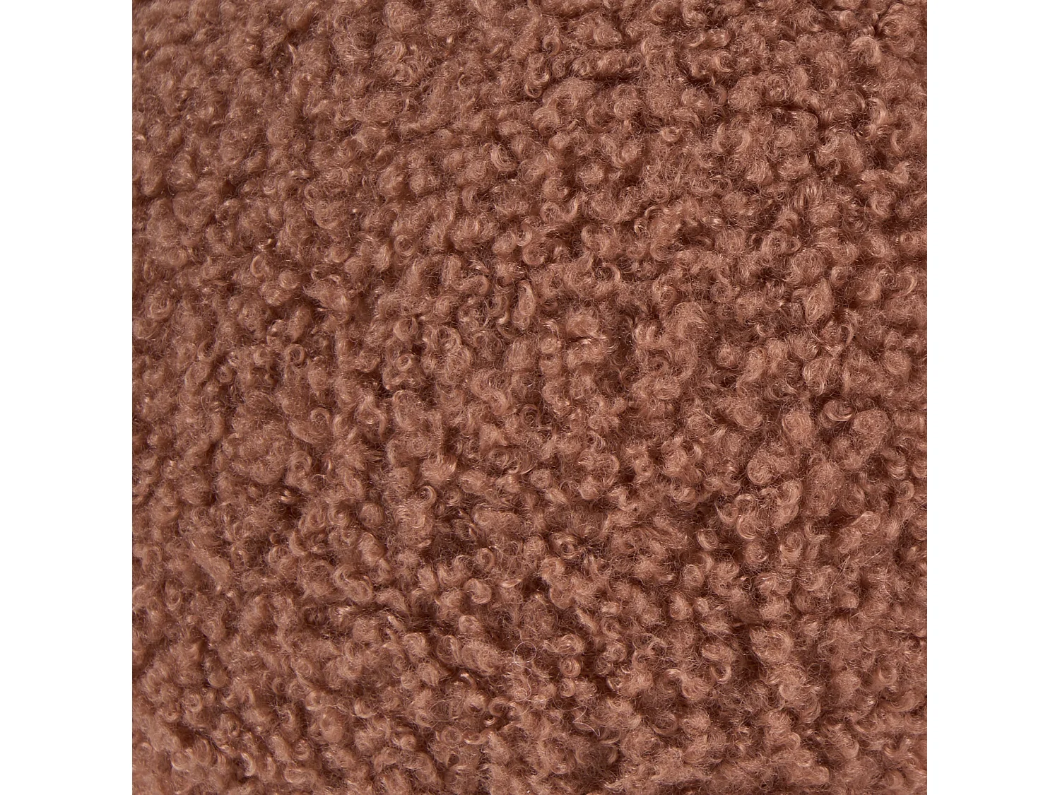 Bouclé Kissen in Kürbisform ⌀ 28 cm Braun MUNCHKIN